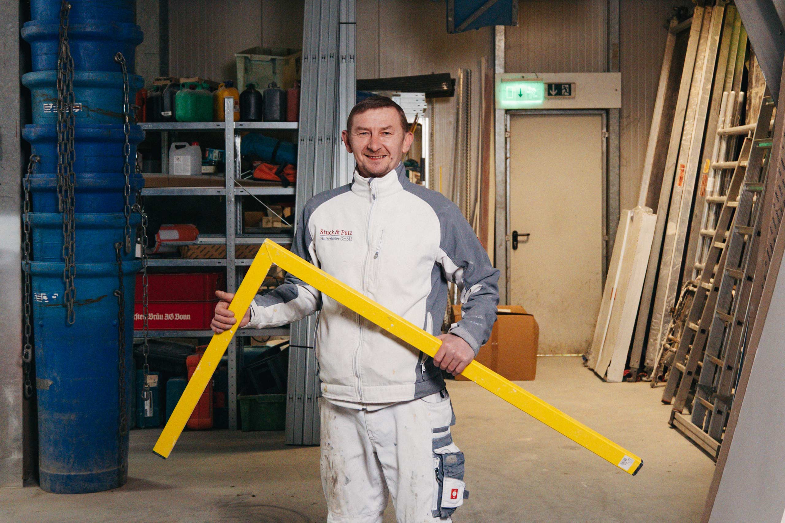 Porträtbild eines Mitarbeiters von Stuck & Putz